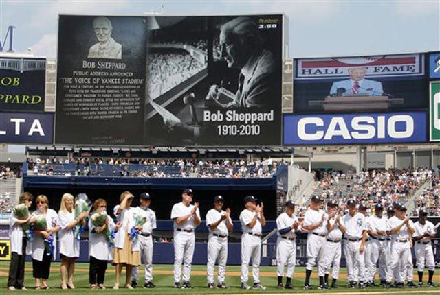 Remembering Bob Sheppard at Old Timers' Day
